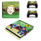 Fallout 76 decal skin sticker for PS4 Slim console and controllers