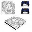 Yakuza decal skin sticker for PS4 Slim console and controllers