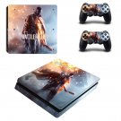 Battlefield decal skin sticker for PS4 Slim console and controllers