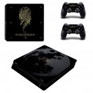 Final Fantasy 15 decal skin sticker for PS4 Slim console and controllers