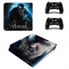 Venom decal skin sticker for PS4 Slim console and controllers