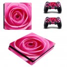 Nice Rose decal skin sticker for PS4 Slim console and controllers