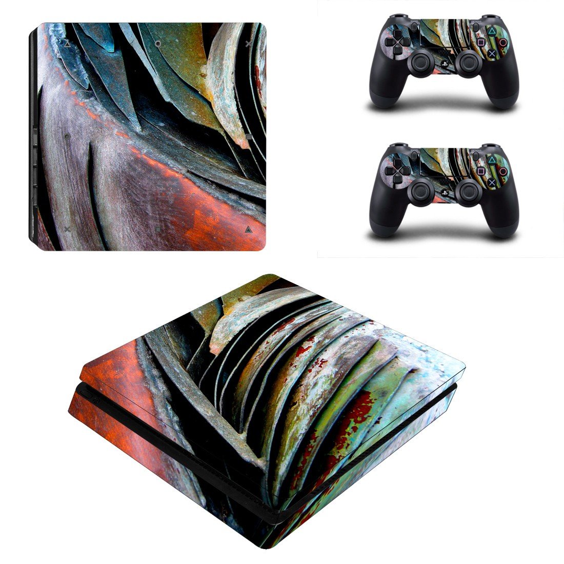 Agave Plants decal skin sticker for PS4 Slim console and controllers