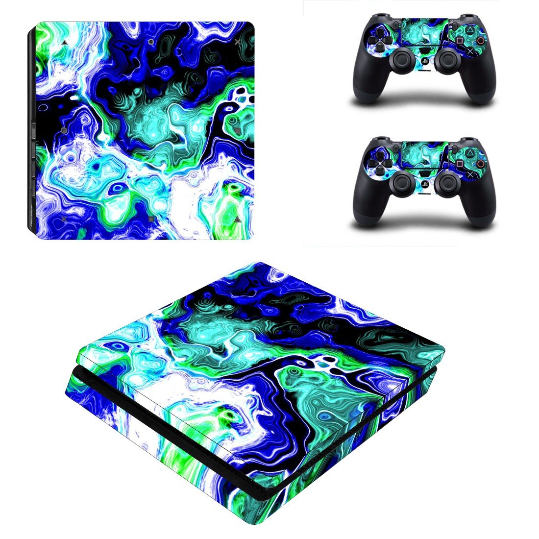Mythical creature decal skin sticker for PS4 Slim console and controllers