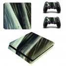 Tech wallpaper decal skin sticker for PS4 Slim console and controllers