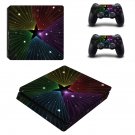 Pentagram design decal skin sticker for PS4 Slim console and controllers