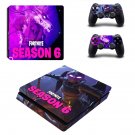 Fortnite decal skin sticker for PS4 Slim console and controllers