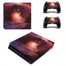 Galaxy Scene decal skin sticker for PS4 Slim console and controllers