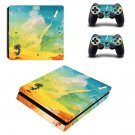Rocket Clipart decal skin sticker for PS4 Slim console and controllers
