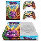 Spyro reignited trilogy decal skin sticker for Xbox One S console and controllers