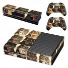Tigers face decal skin sticker for Xbox One console and controllers