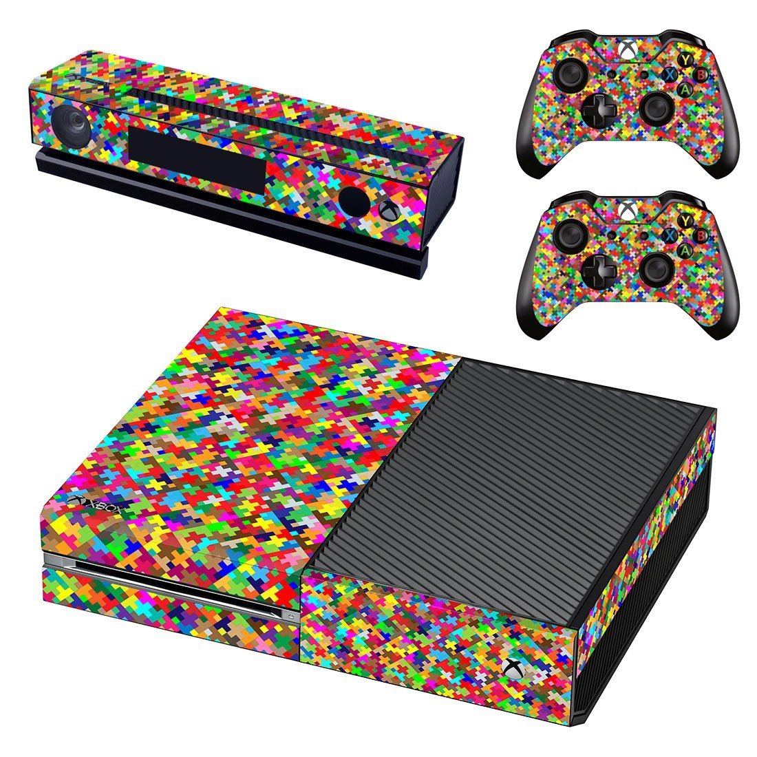 Abstraction decal skin sticker for Xbox One console and controllers