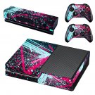 Abstraction decal skin sticker for Xbox One console and controllers