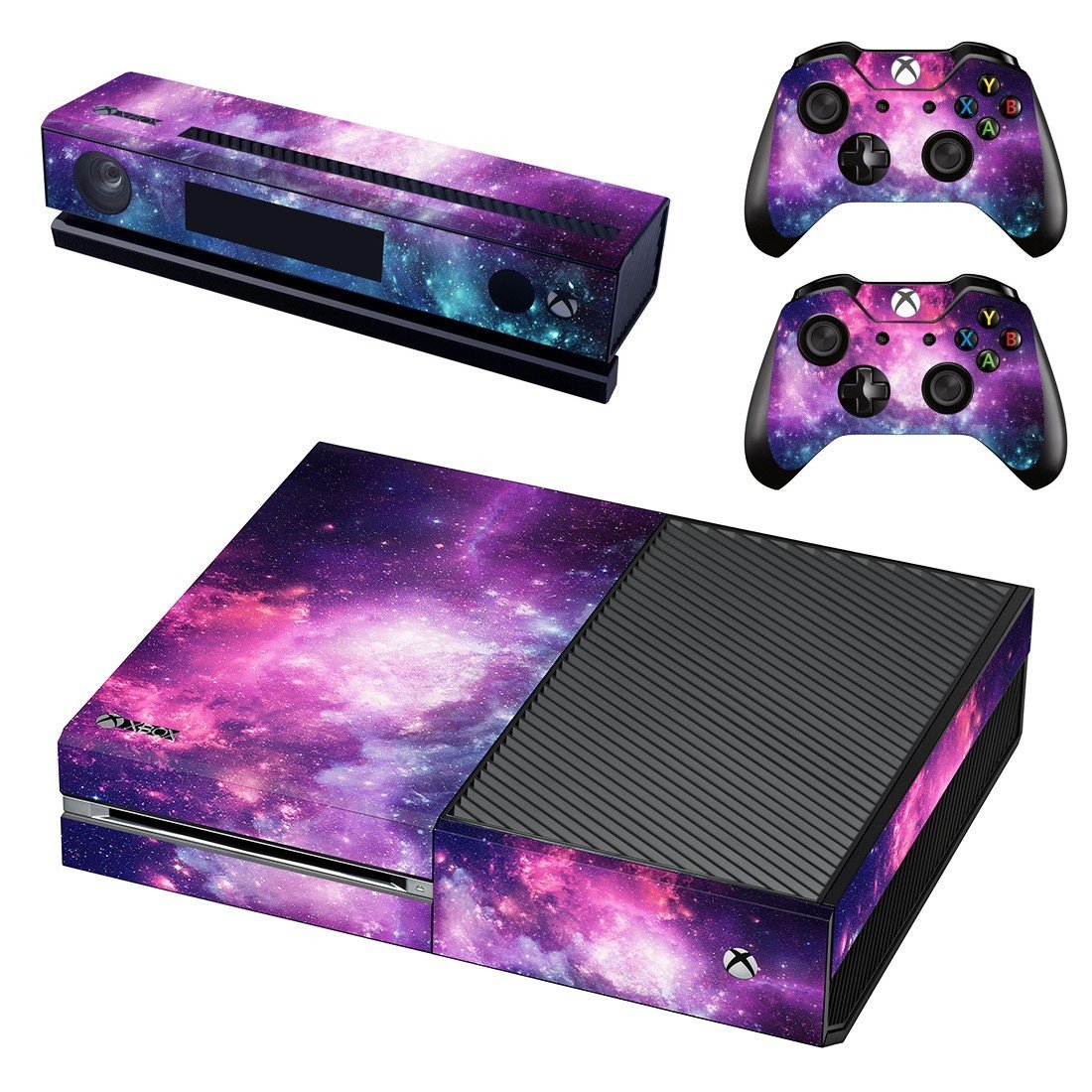 Space Scene decal skin sticker for Xbox One console and controllers