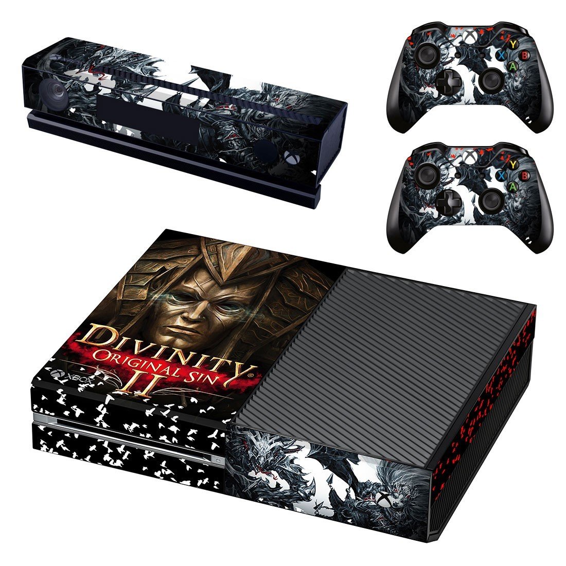 Divinity original sin 2 decal skin sticker for Xbox One console and controllers