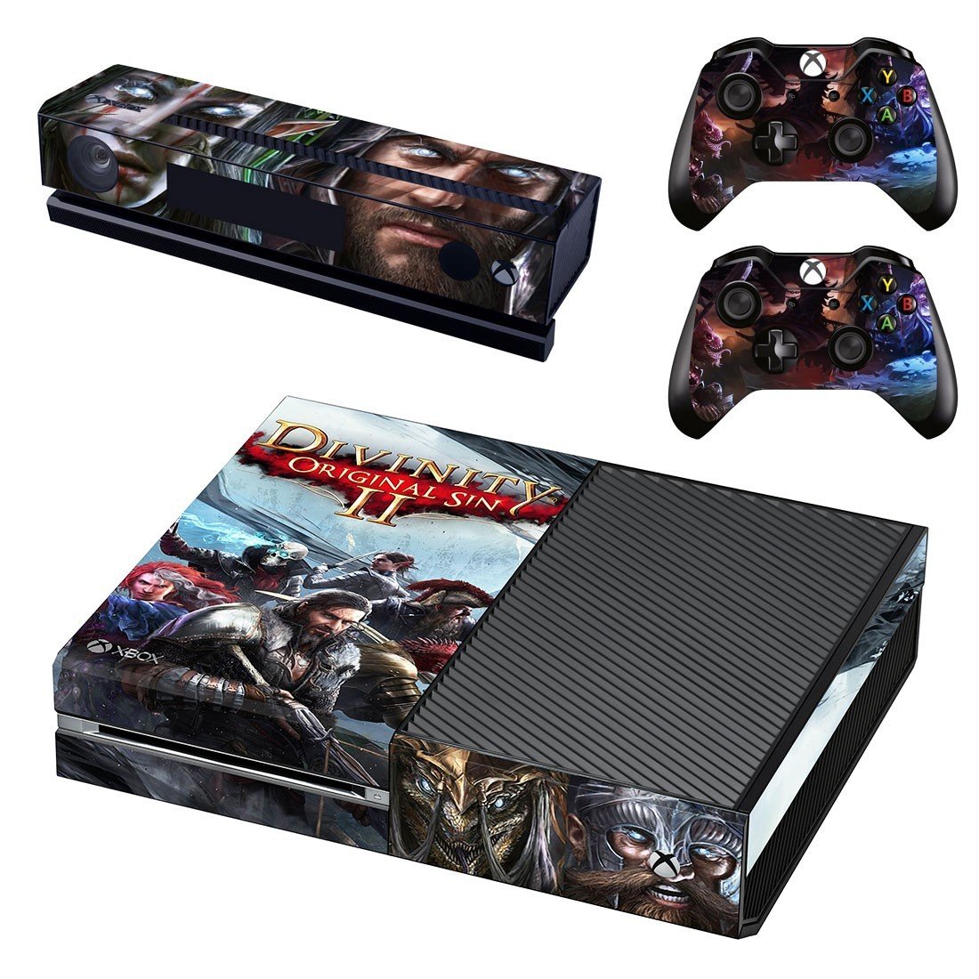 Divinity original sin 2 decal skin sticker for Xbox One console and controllers