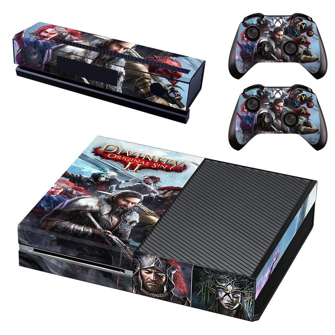 Divinity Original Sin 2 decal skin sticker for Xbox One console and controllers