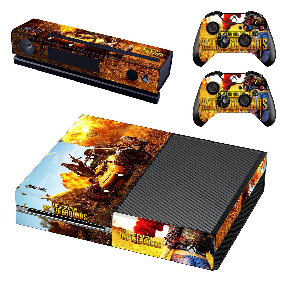 Playerunknown's Battlegrounds decal skin sticker for Xbox One console and controllers