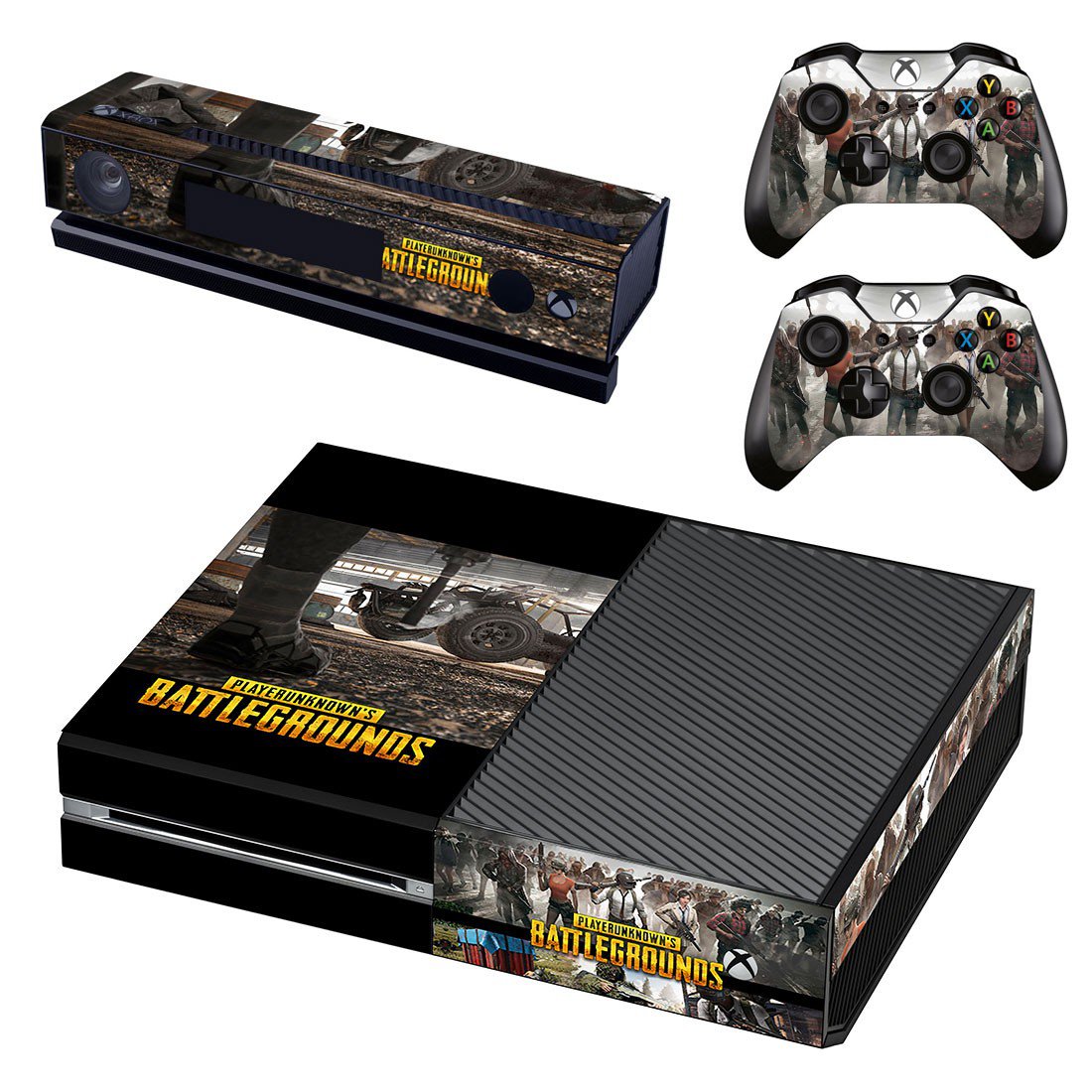 Playerunknown's Battlegrounds decal skin sticker for Xbox One console and controllers