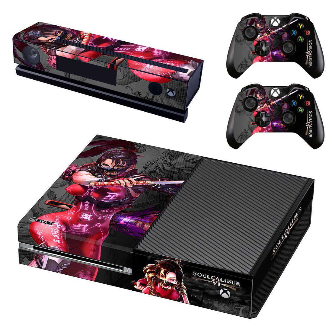 Soulcalibur 6 decal skin sticker for Xbox One console and controllers