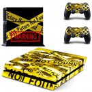 Disconnected decal skin sticker for PS4 console and controllers