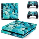 Crystal Rocks decal skin sticker for PS4 console and controllers