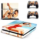 Street Fighter decal skin sticker for PS4 console and controllers