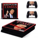Vintage American girl decal skin sticker for PS4 console and controllers