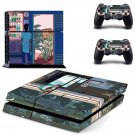 Street Fighter decal skin sticker for PS4 console and controllers