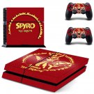 Spyro reignited trilogy decal skin sticker for PS4 console and controllers