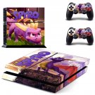 Spyro reignited trilogy decal skin sticker for PS4 console and controllers