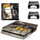 Playerunknown's Battlegrounds decal skin sticker for PS4 console and controllers