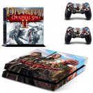 Divinity original sin 2 decal skin sticker for PS4 console and controllers