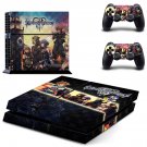 Kingdom Hearts 3 decal skin sticker for PS4 console and controllers