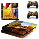 Playerunknown's Battlegrounds decal skin sticker for PS4 console and controllers
