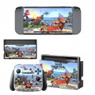 Super Smash Bros decal skin sticker for Nintendo Switch console and controllers