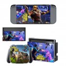Fortnite battle royale decal skin sticker for Nintendo Switch console and controllers