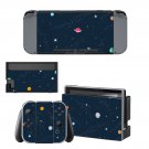 Space Clipart decal skin sticker for Nintendo Switch console and controllers