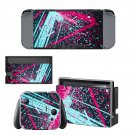 Abstraction decal skin sticker for Nintendo Switch console and controllers