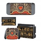Retro Graphics decal skin sticker for Nintendo Switch console and controllers