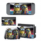 Minions decal skin sticker for Nintendo Switch console and controllers