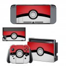 Pokemon Pokeball  decal skin sticker for Nintendo Switch console and controllers