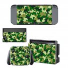 Camouflage decal skin sticker for Nintendo Switch console and controllers