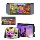 Spyro decal skin sticker for Nintendo Switch console and controllers