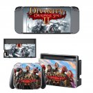 Divinity original sin 2 decal skin sticker for Nintendo Switch console and controllers