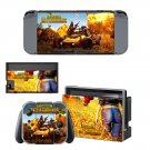 Playerunknown's Battlegrounds decal skin sticker for Nintendo Switch console and controllers