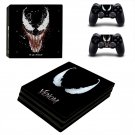 Venom decal skin sticker for PS4 Pro console and controllers