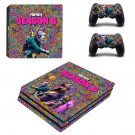 Fortnite decal skin sticker for PS4 Pro console and controllers