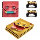 Emoticon decal skin sticker for PS4 Pro console and controllers