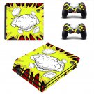 Abstract Retro Burst decal skin sticker for PS4 Pro console and controllers